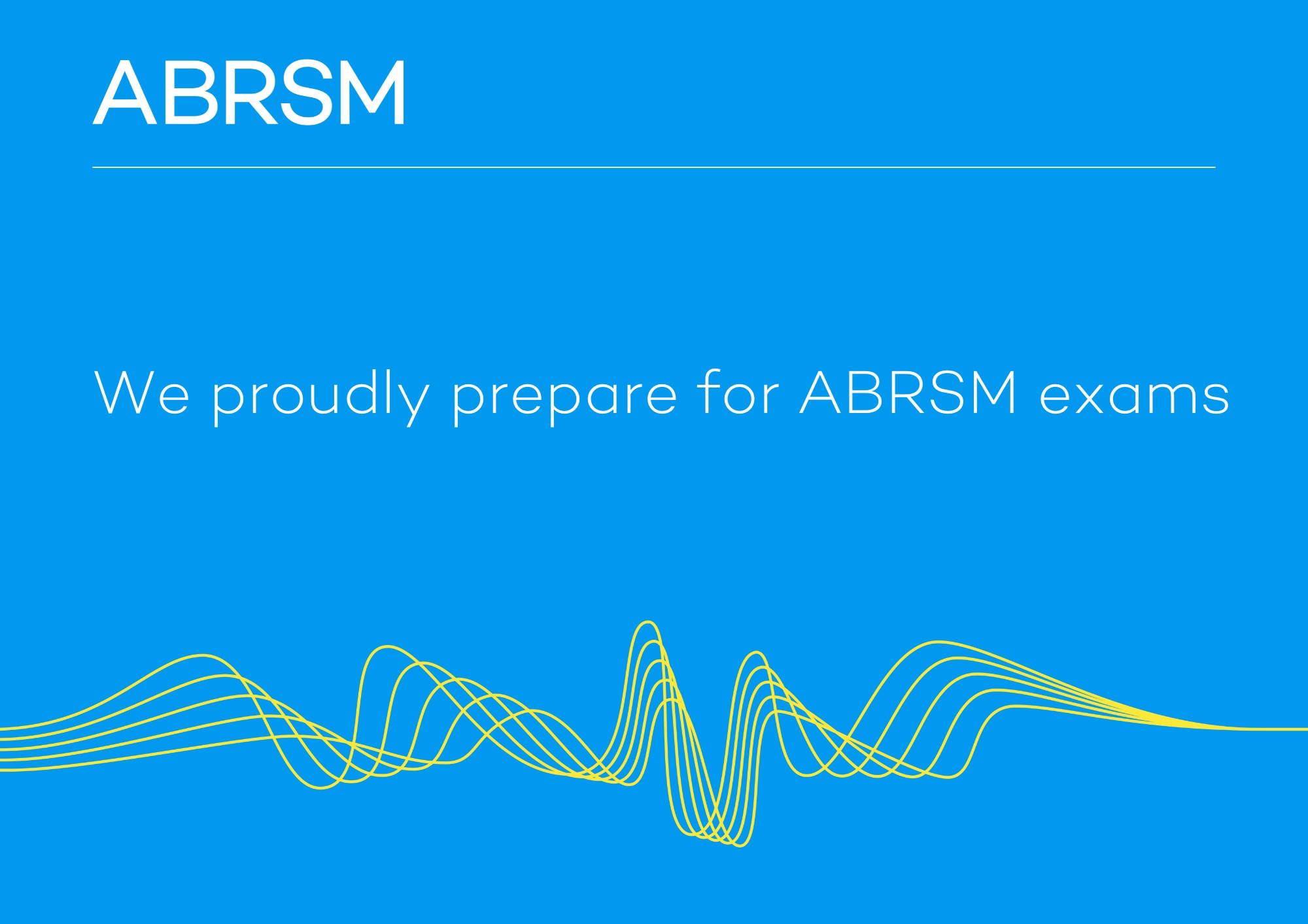 ABRSM - We proudly prepare for ABRSM exams